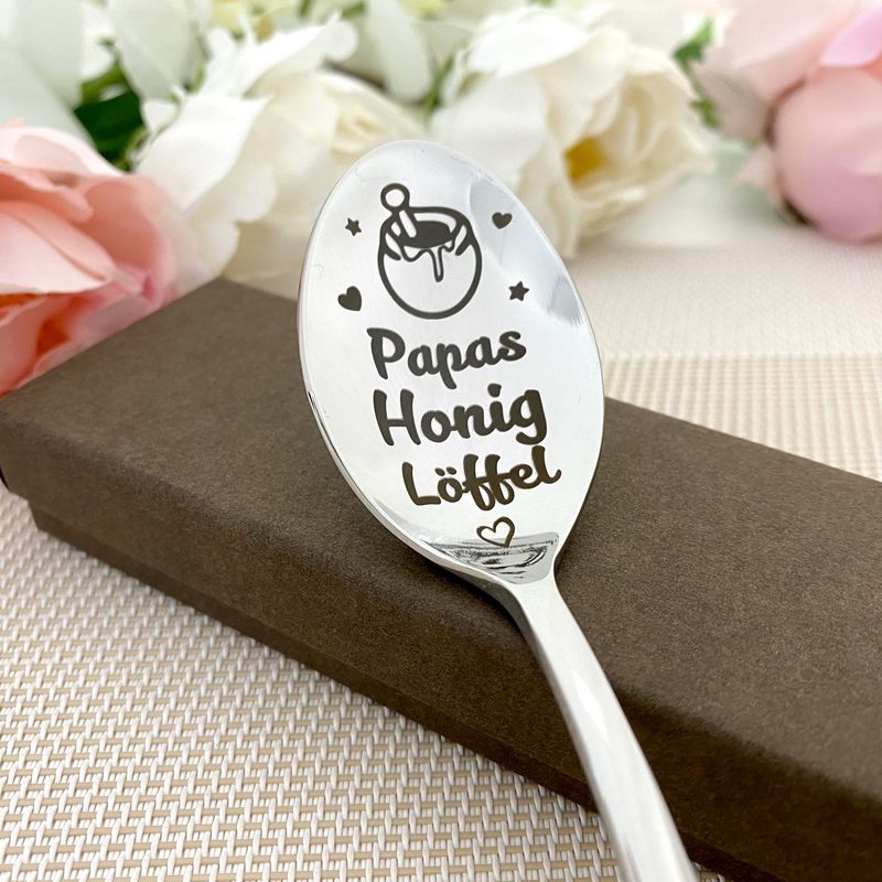Personalizowana Łyżeczka grawerowana do Miodu