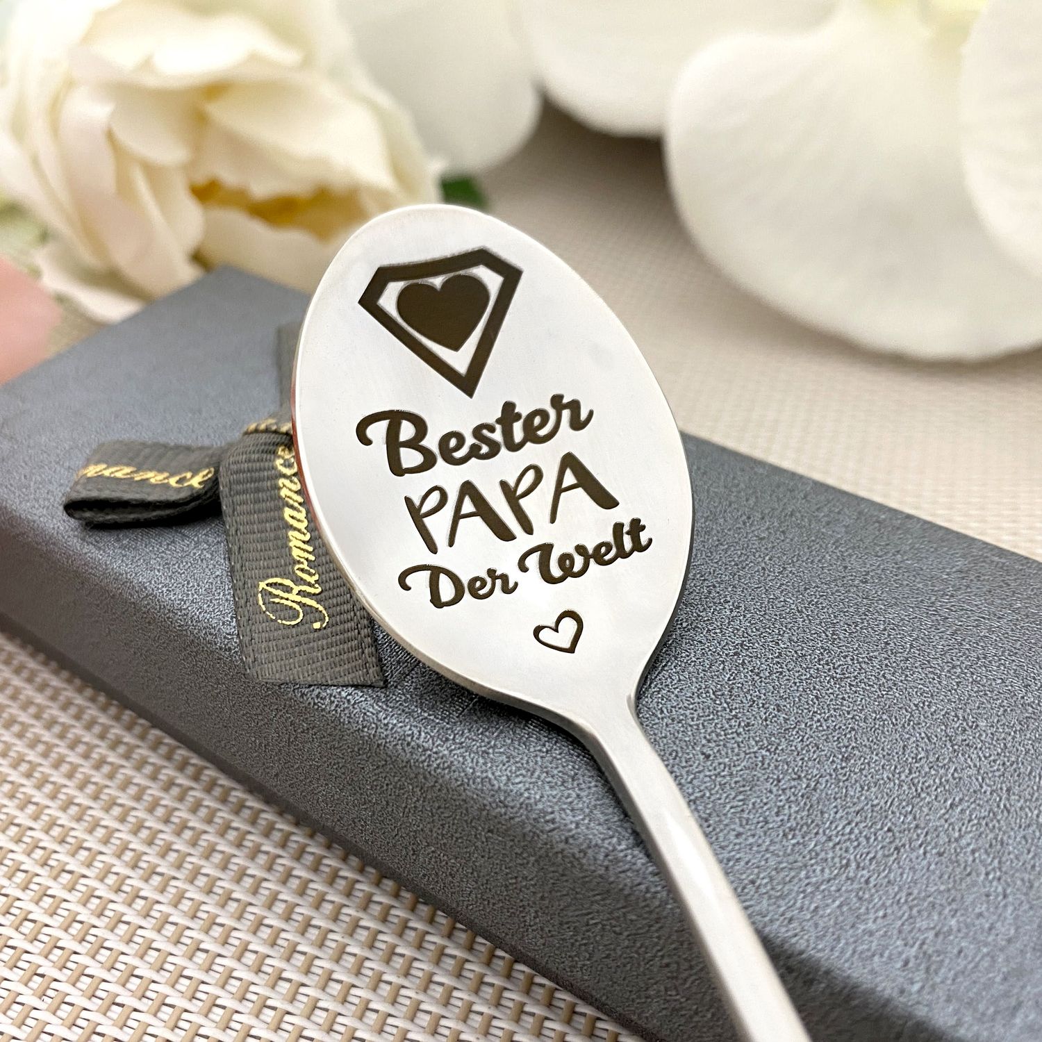 Najlepszy Tata na Świecie – Spersonalizowana Łyżka z Grawerem