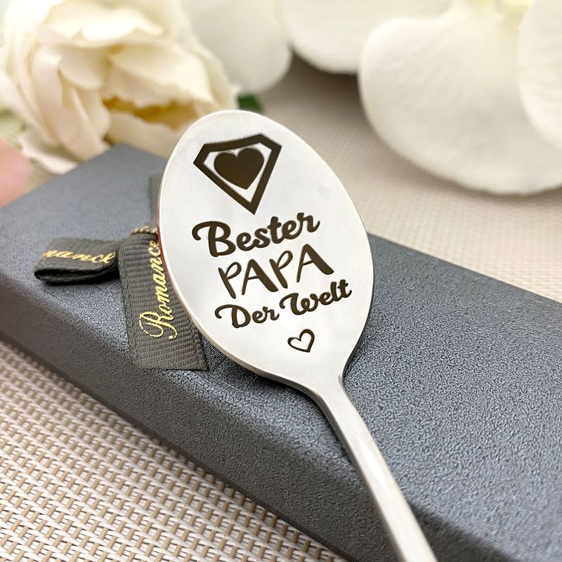 Najlepszy Tata na Świecie – Spersonalizowana Łyżka z Grawerem