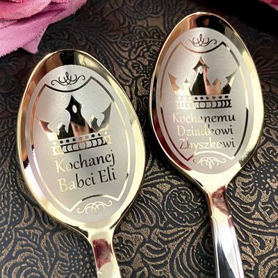 Łyżeczki na prezent dla Babci i Dziadka z okazji Dnia Babci i Dziadka