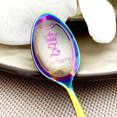 Personalizowana łyżeczka z grawerem imienia KOLORY ROZMIAR Personalizowana łyżeczka z grawerem imienia KOLORY ROZMIAR