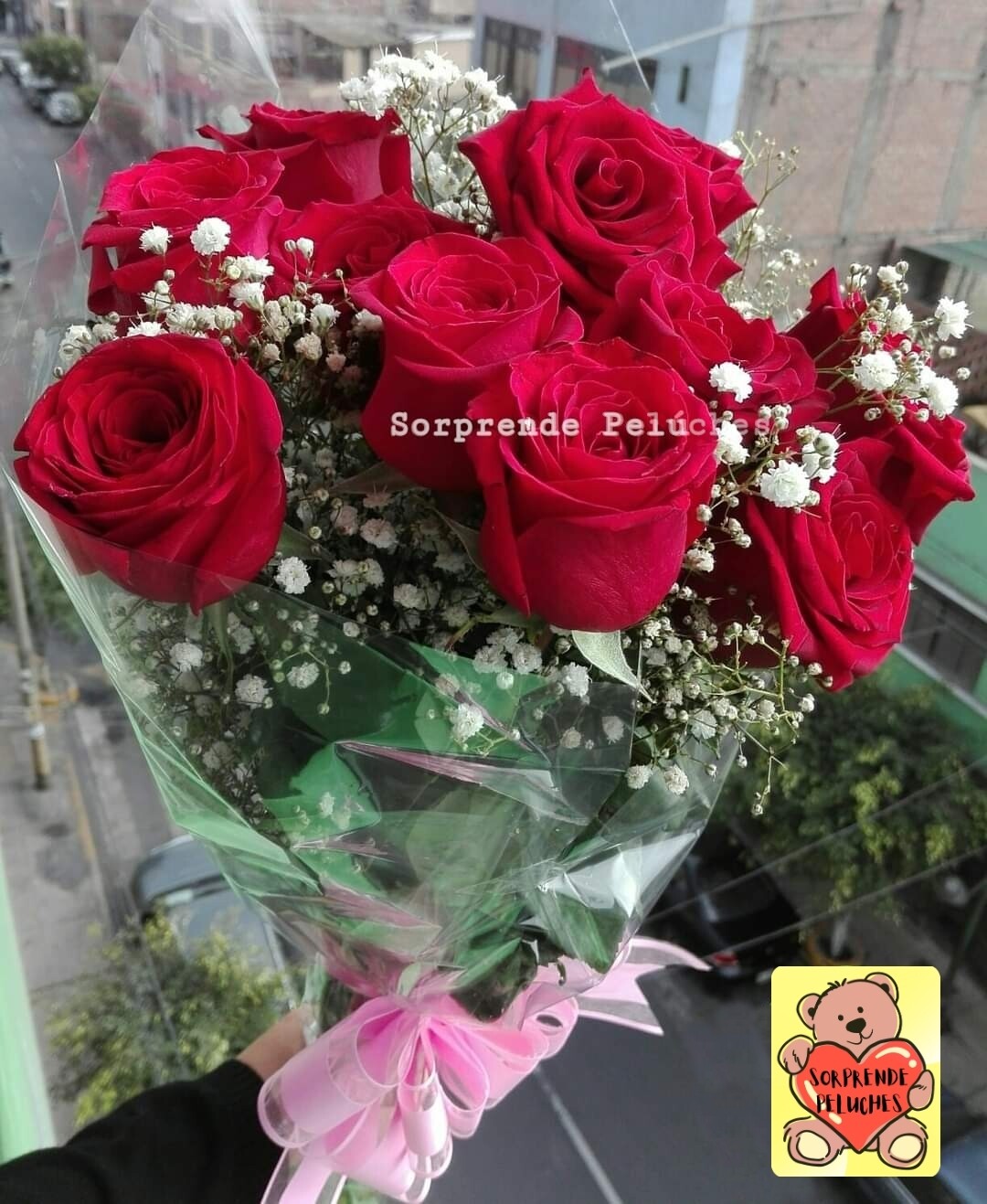 Ramo de rosas naturales