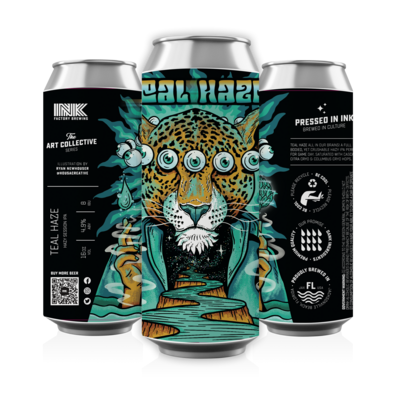 Teal Haze - 4 PACK CANS