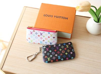 LV Colorful Key Pouch