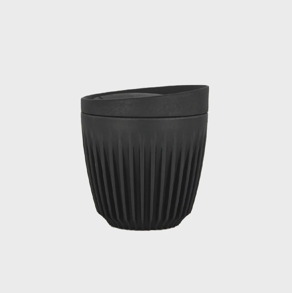 Huskee Cups, Color: Charcoal, Size: 6 oz