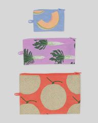 Flat Pouch Set, Style: Japanese Produce