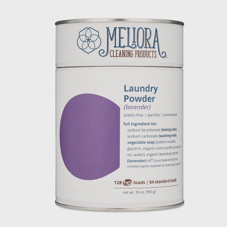Meliora - Laundry Powder - 64 Load Tin, Aroma: Lavender