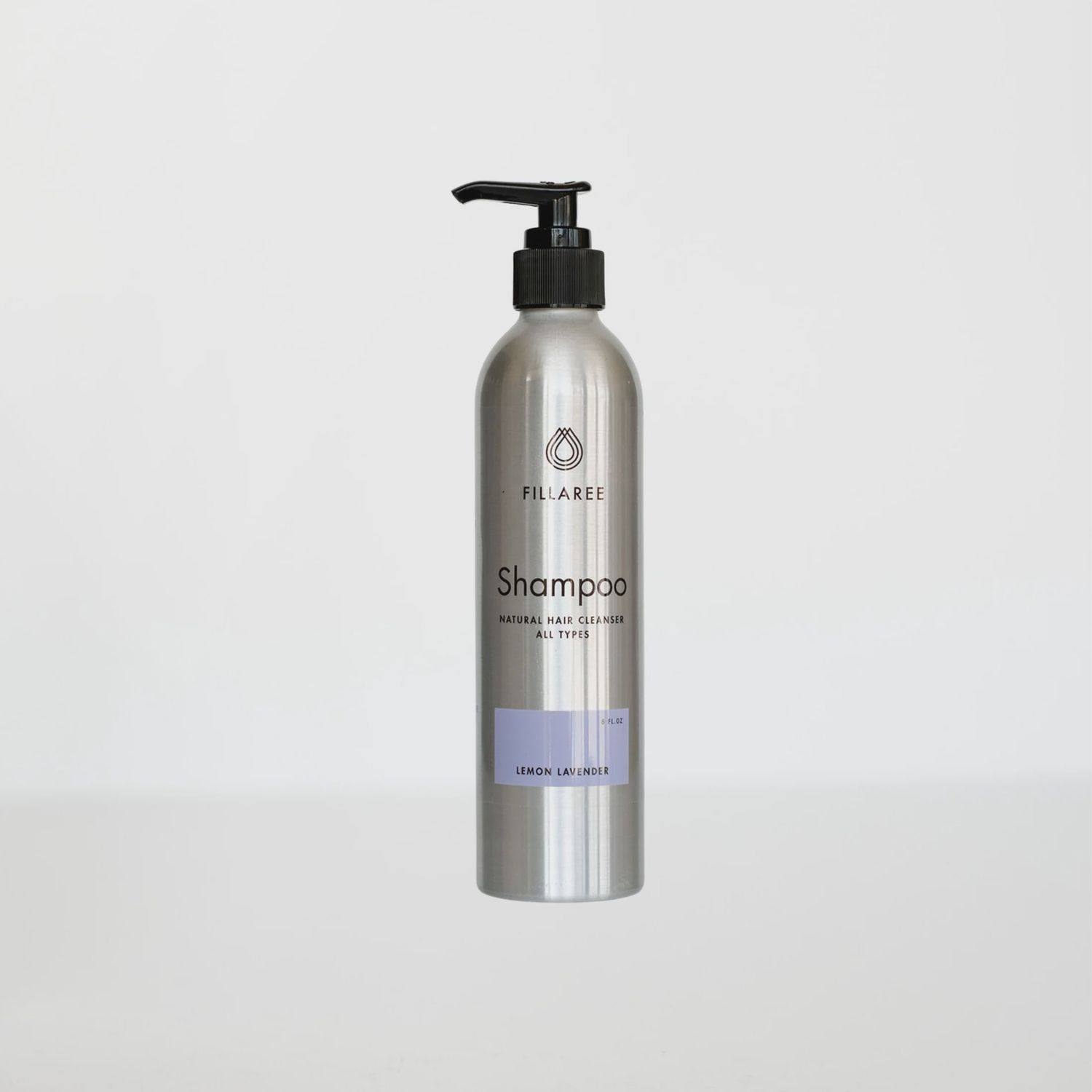Shampoo - 8 oz Aluminum Bottle, Aroma: Lemon Lavender