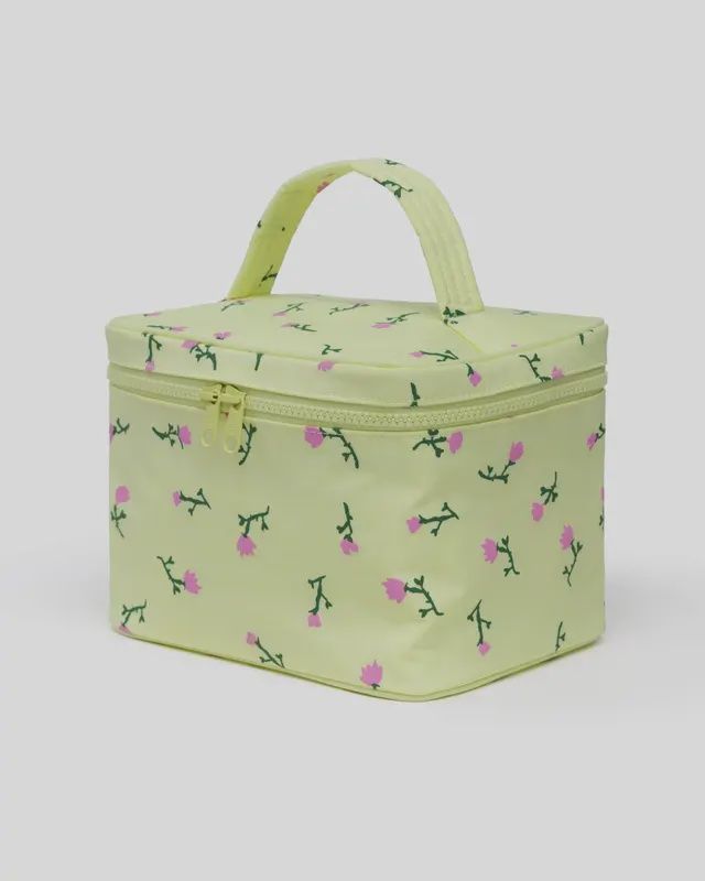 Large Cosmetic Case, Style: Painted Wildflower