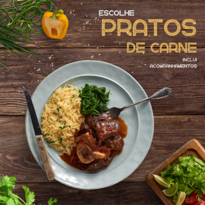 Pratos de carne