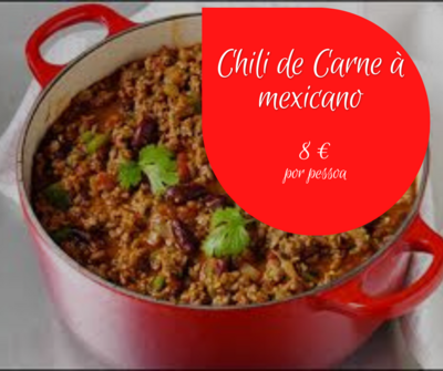 Chili de Carne à Mexicano