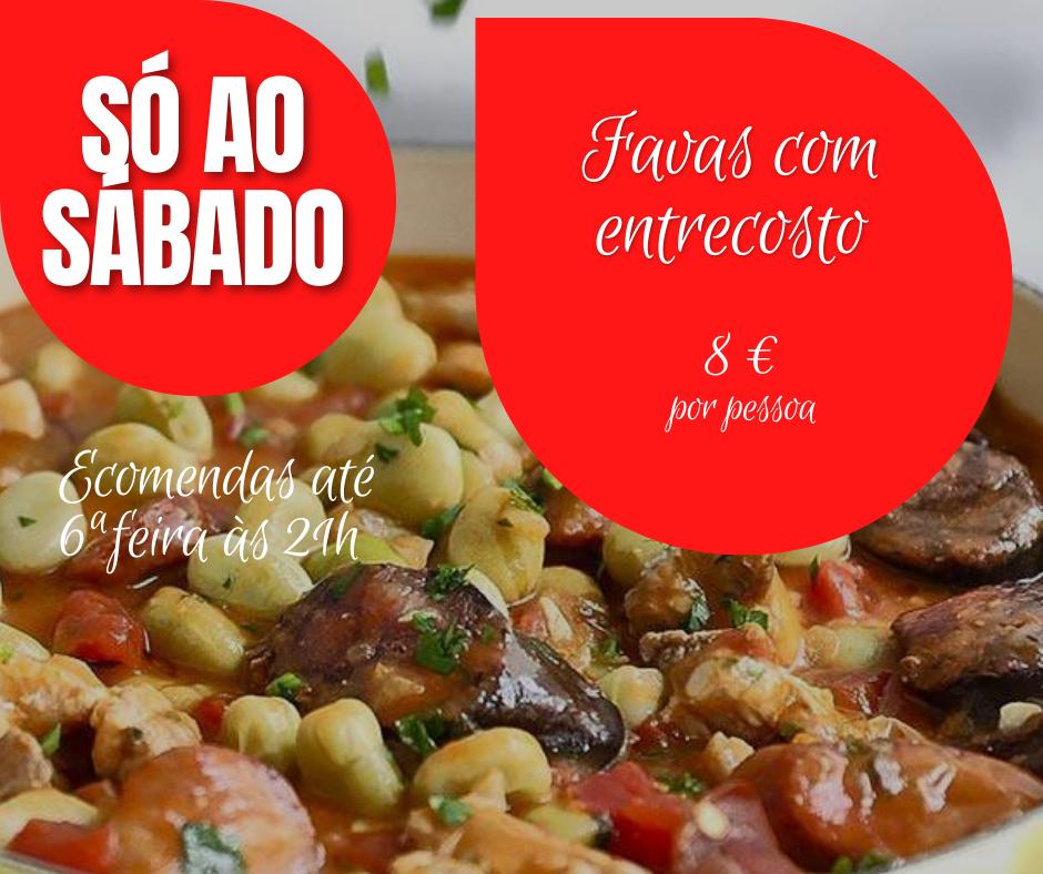 Favas com entrecosto e enchidos