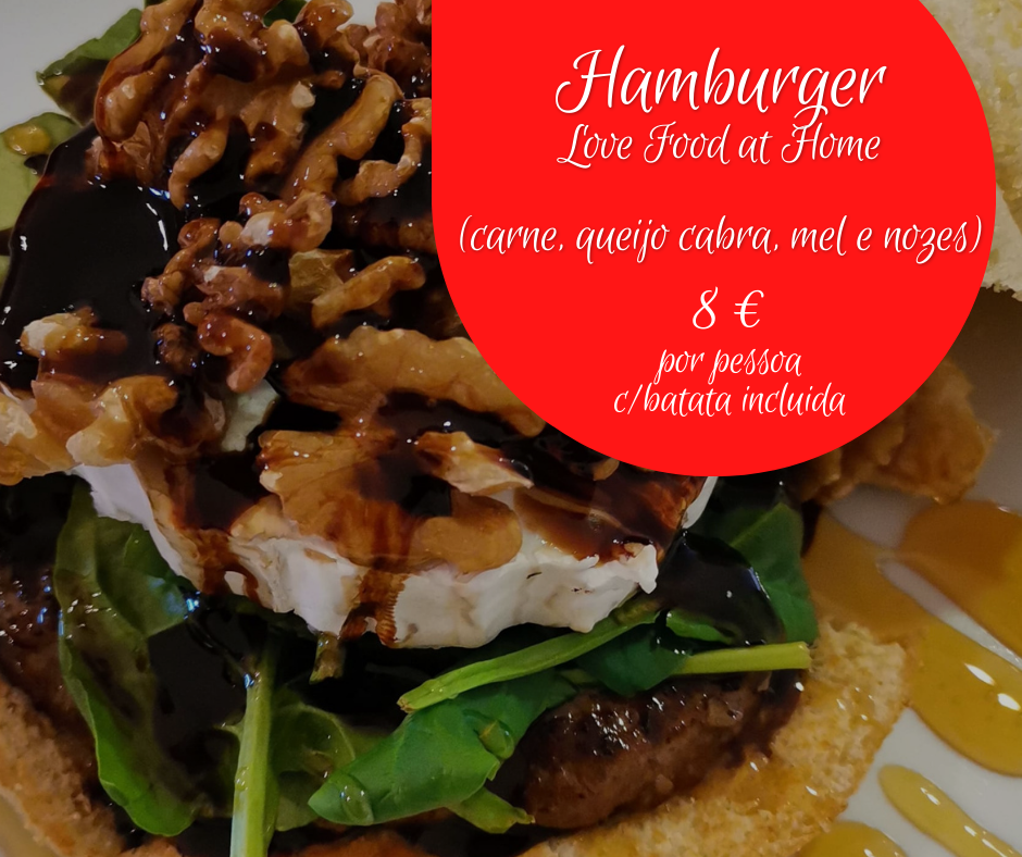 Hamburger Love Food at Home