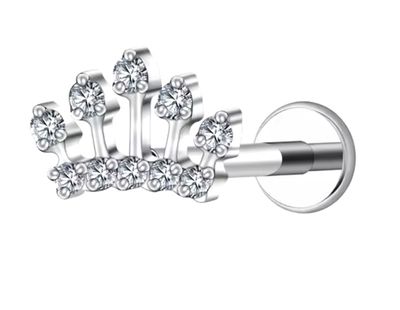 Titanium Tiara Flatback