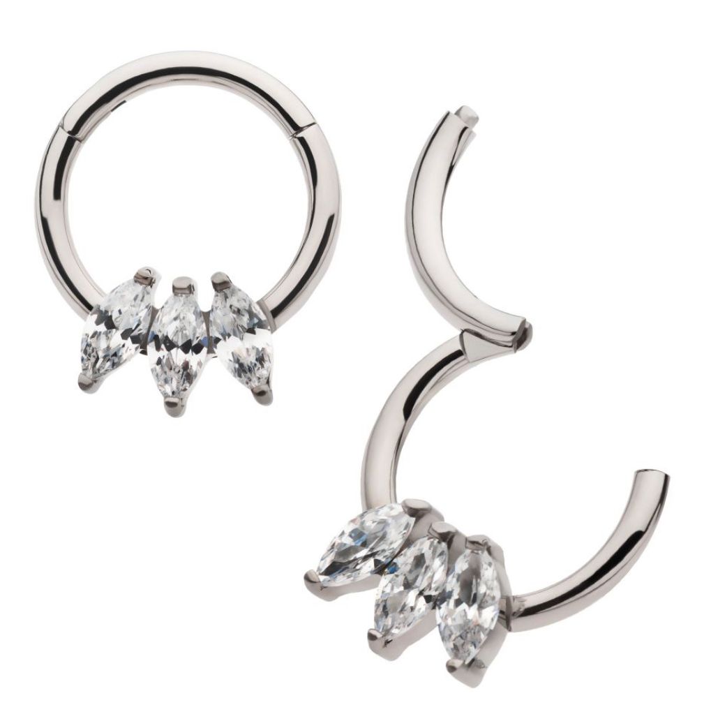 Titanium Lotus Daith / Septum Hoop