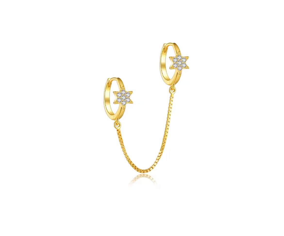 Star Hoop Chain