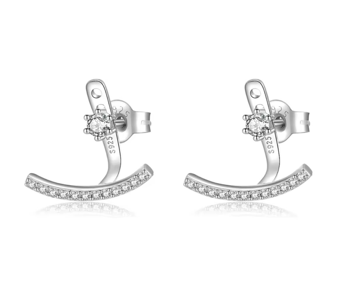 Moon Line Earring