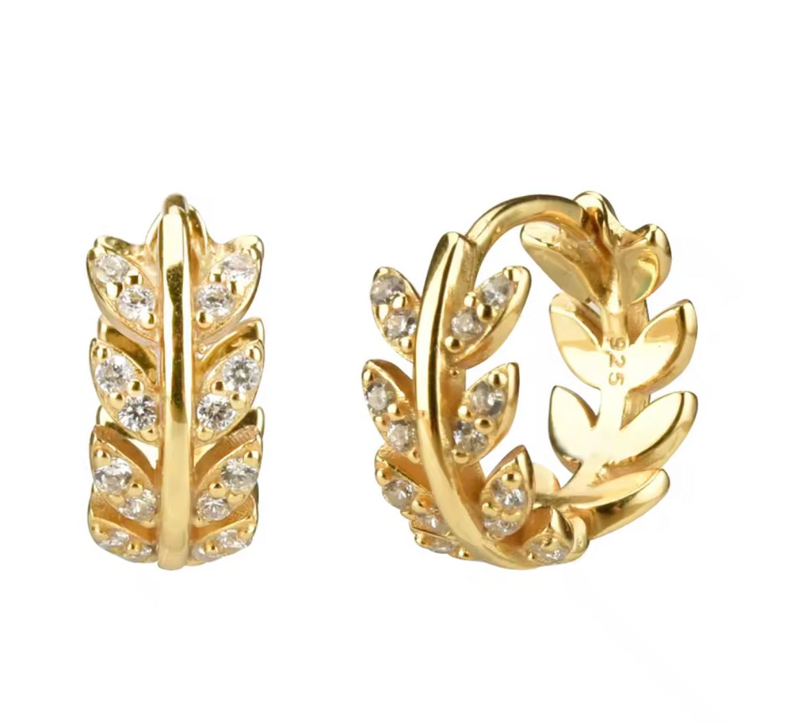 Leaf Hoops