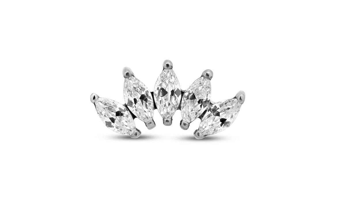 Titanium Crown Flatback