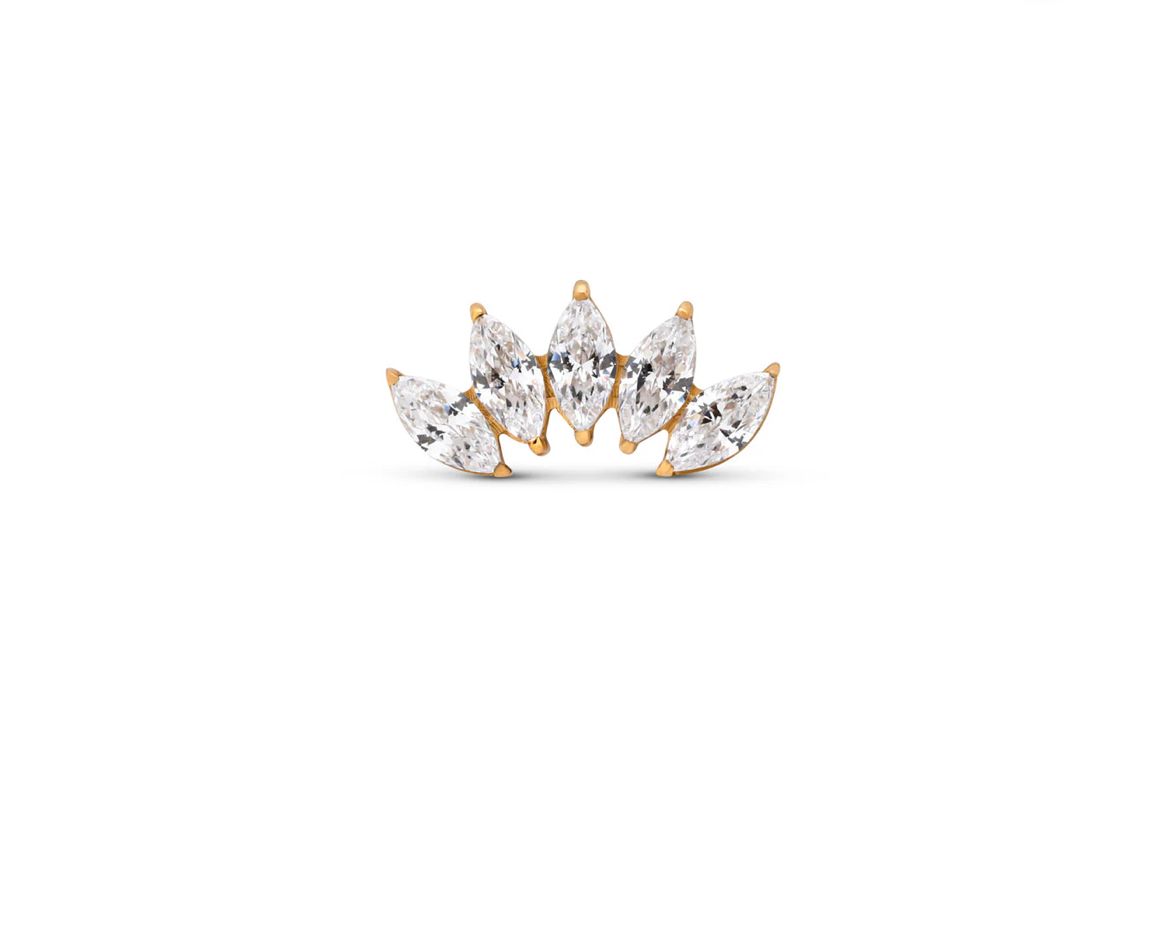 Titanium Crown Flatback