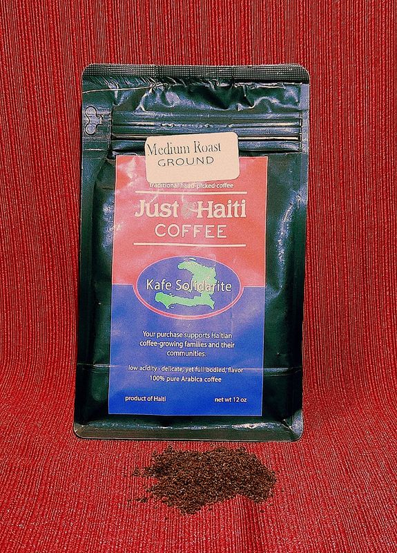 Drip grind, Haitian medium roast, 12 oz.