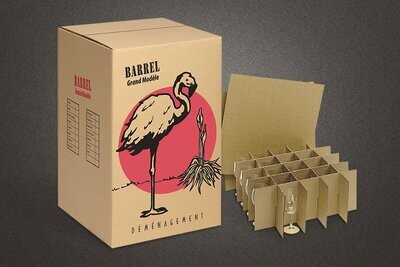 Carton pour verres