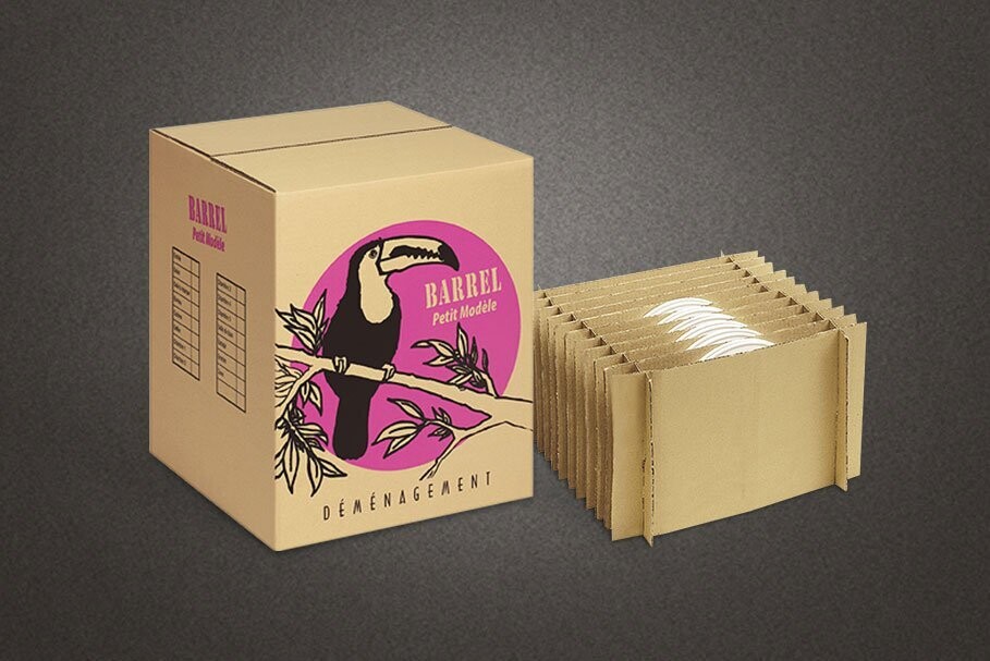 Carton pour assiettes
