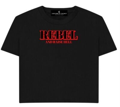 Rebel N Raise Hell Crop ❤️‍?
