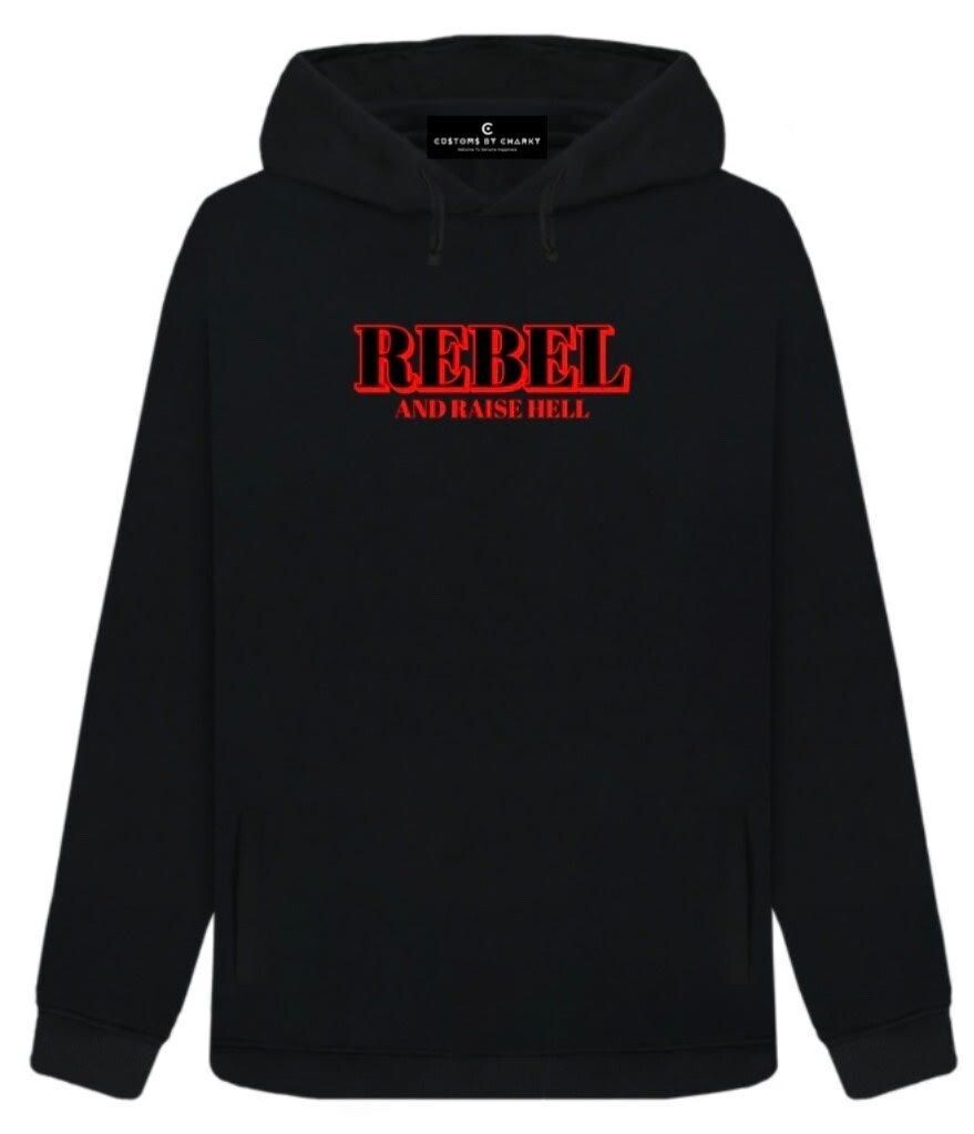 Rebel N Raise Hell Hoodie❤️‍?
