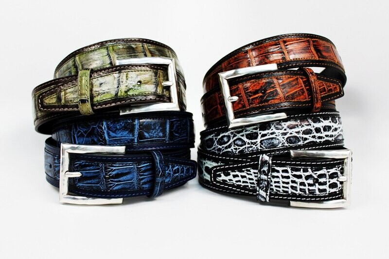 Añel Hand Painted American Alligator