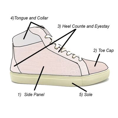 AÑEL CAIMAN HIGH TOP CUSTOM MADE