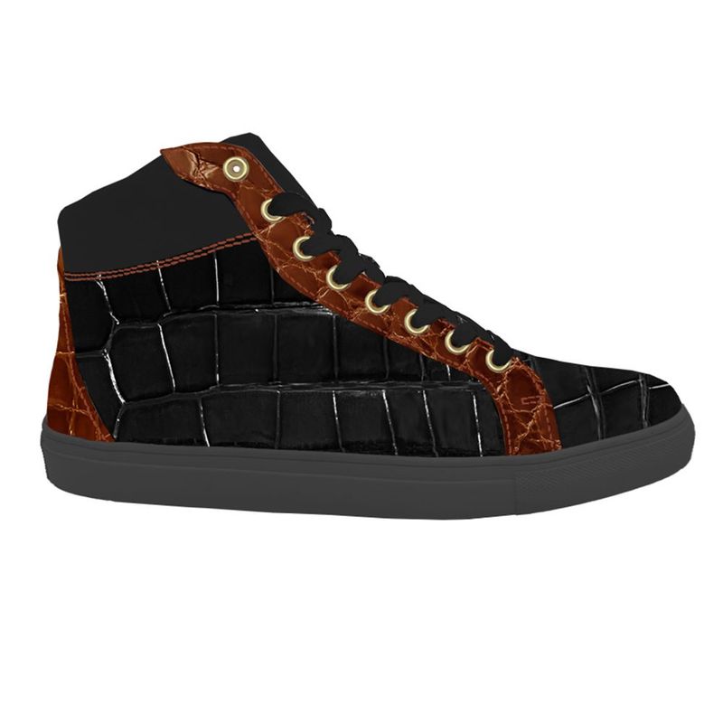 Añel American Alligator High Top shoes ARALH - 002 Añel American Alligator High Top shoes ARALH - 002