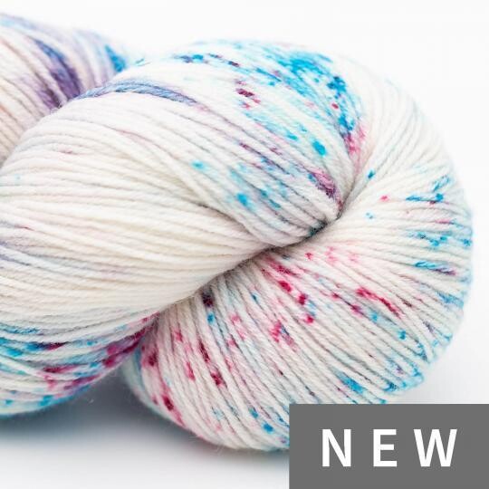 Lazy Lion Sock Yarn, Farbe: Kilimanjaro spreckeld chaotic