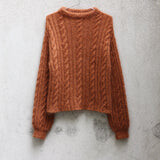 Anleitung Ribbed Cable Sweater, knitting for olive