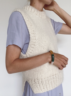 Anleitung Holiday Pullunder, Petite knit