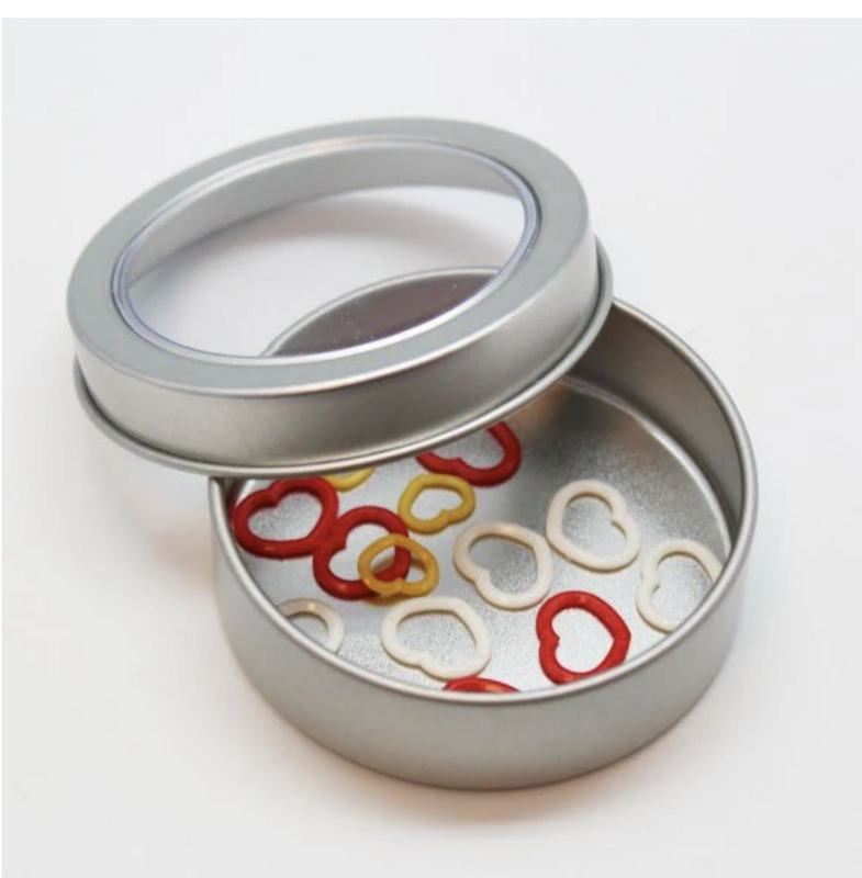 Stitch Marker Set HEART, Tulip