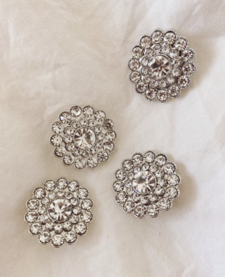 Bling Buttons, Petite knit