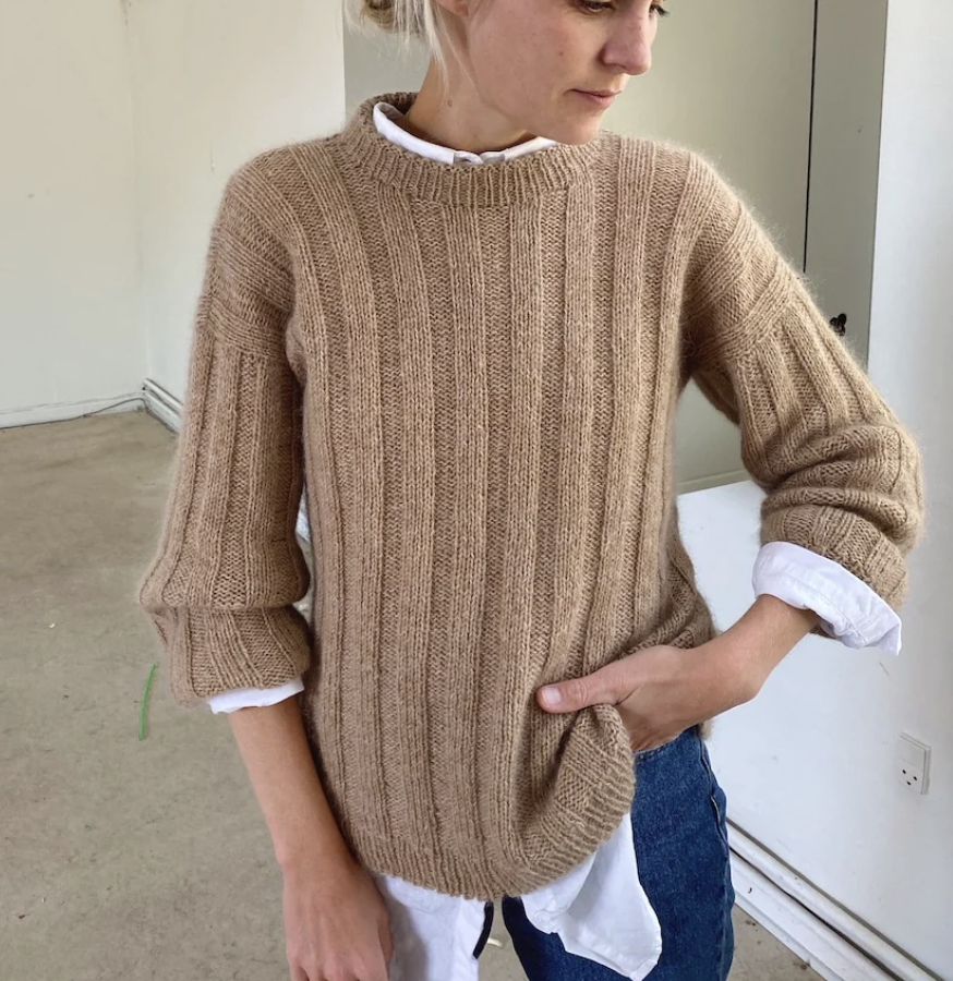 Anleitung Petite knit-Längsstreifen Pullover
