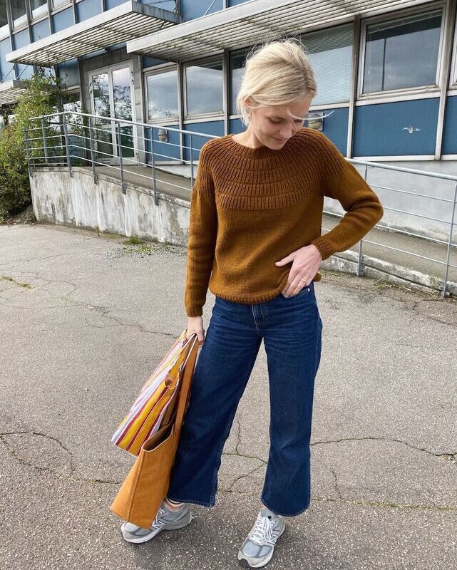 Anleitung Anker Pullover - my size von Petite Knit