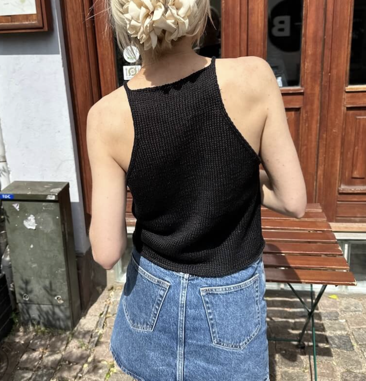 Anleitung Audrey Top von Petite Knit