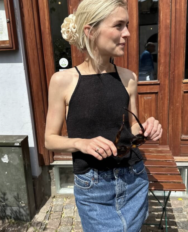 Anleitung Audrey Top von Petite Knit