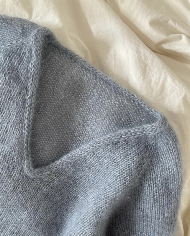 Anleitung Kumulus Bluse Mohair , Petite Knit