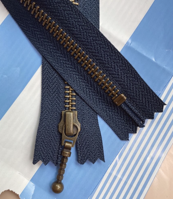 Reißverschluss 35cm, Navy, petite knit Reißverschluss 35cm, Navy, petite knit