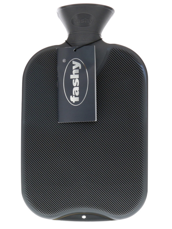 fashy Wärmflasche grau