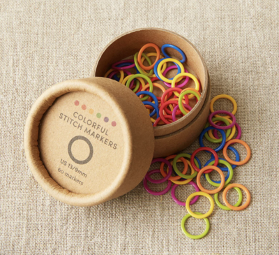 Colored Ring stitch markers- medium - cocoknit