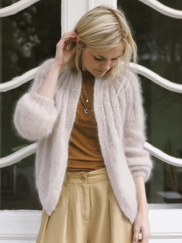 Anleitung Sunday Cardigan Mohair Edition