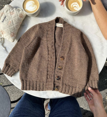 Anleitung Eva Cardigan Junior