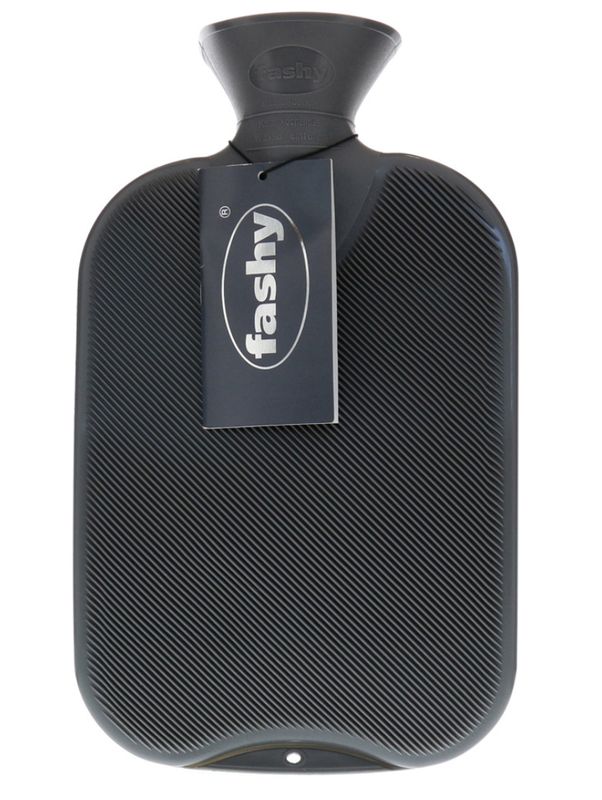 fashy Wärmflasche grau