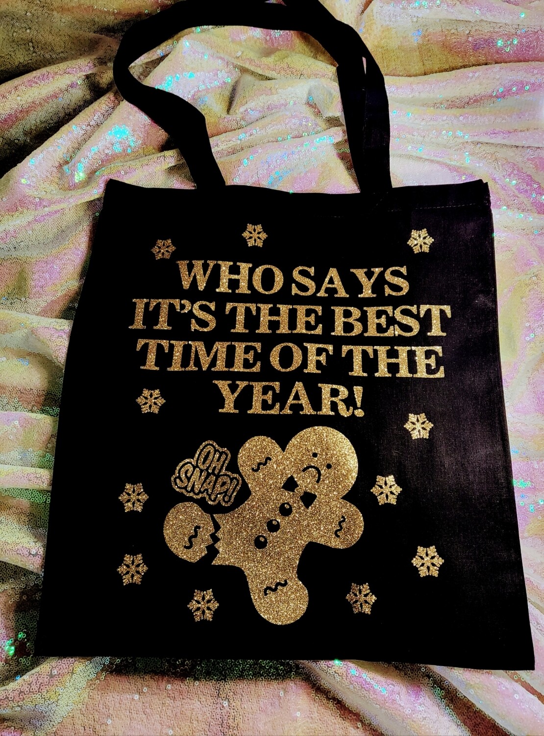 The Grinch bag - Large Black