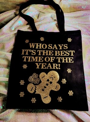 The Grinch bag - Large Black